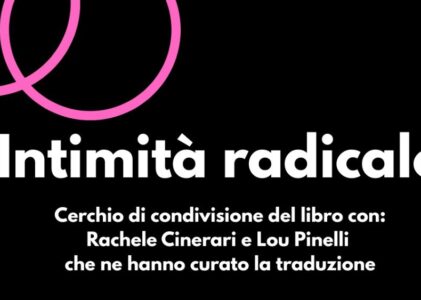 Presentazione del libro “Intimità radicale”
